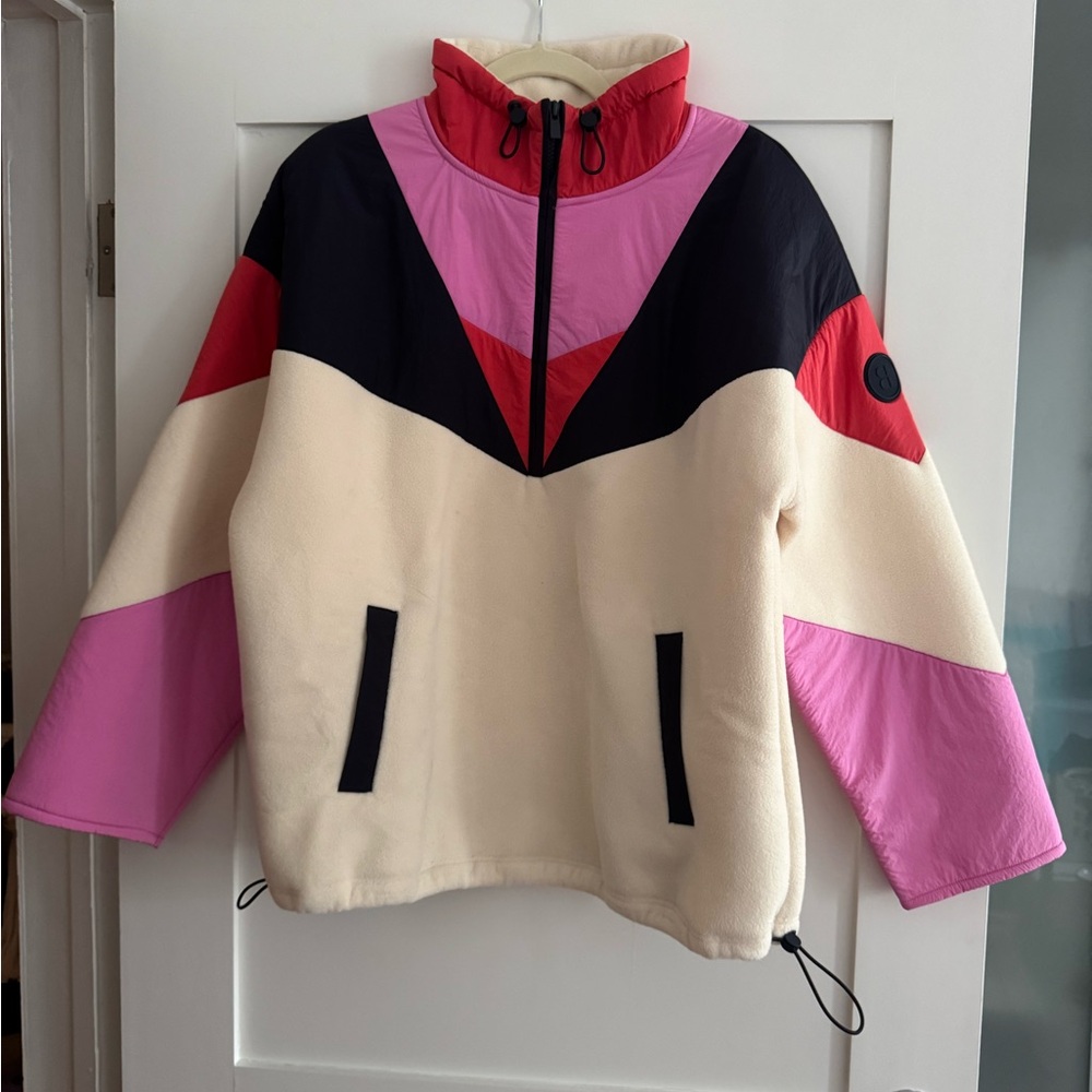 Sweaty Betty Soft Colorblock Fleece Jacket